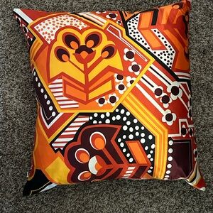 Urban Outfitters 21” Square Satin Pillow - Reversible